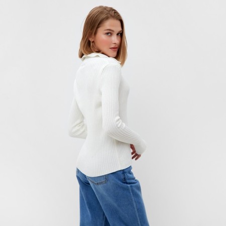 Jumper Women's Minaku: Knitwear Collection Color White, size 46-48-3