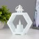 Nightmare "Candle in the HEx" 3HLR1130 White 6x11x15 cm Risalux