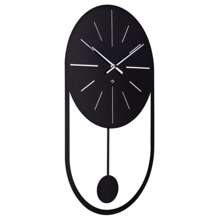 Watching clock, interior "classics", silent, D-50 cm, with a pendulum-3