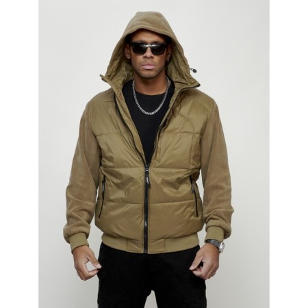Sports male jacket, size 58, mustard color