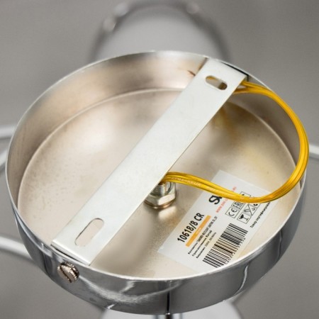 Chandelier "Eva" 8x60W E27 chrome 75x75x27cm svk-7