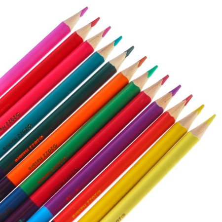 Pencils colored 24 colors, bilateral, Transformers-2
