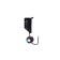 Mormyshka column black, white stripes + ball Granen chameleon, weight 1.5 g