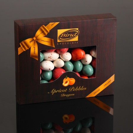 Chocolate dragee Bind, apricot, 100 g