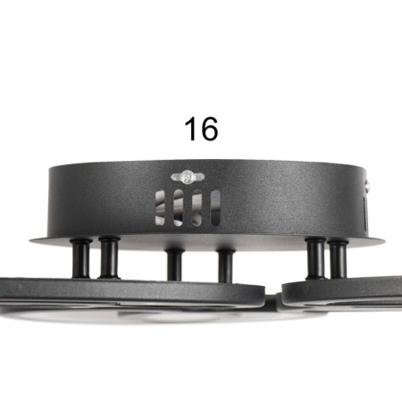 Chandelier 1094/3bk LED 48W 3000-6000k Dimmer black 50x50 cm Bayerlux-9