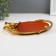 Interior polystone stand "Royal gold peonies" for red tree 23x16.5x3 cm 102039