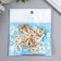 Decor for creativity plastic "Ring for the chain" Cream set 25 pcs 2.3x1.65 cm