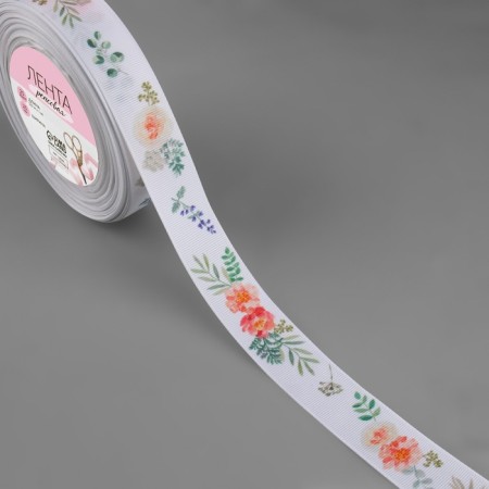 Republic tape "Pion", 25 mm, 23 ± 1 m, white color-1