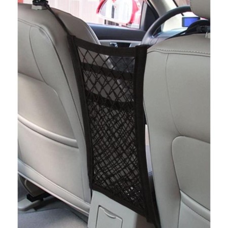 Grid between seats 26 × 30 cm, 2 pockets, 4 hooks-1