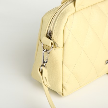 Women's bag with lightning, yellow color-4