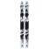 Wood-plastic skis "forest", 145 cm, with a notch