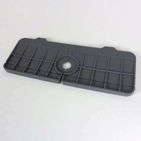 Silicone rug for the Joy Home sink, 36x14.5 cm, gray