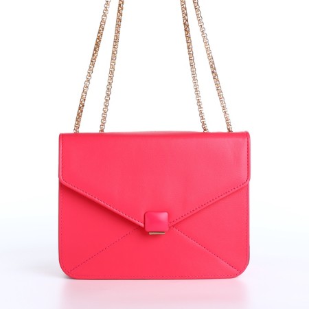 Female bag on a magnet, small size, pink color-2
