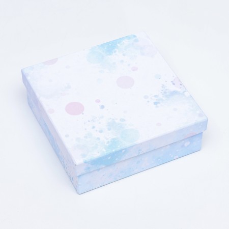 Square Gift box "Sky", 13.5 x 13.5 x 5 cm-2
