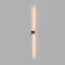 Bra Technical C071wl-L12GB3K, LED, 12W, 104.9x7x3 cm, 1050lm, black color with gold