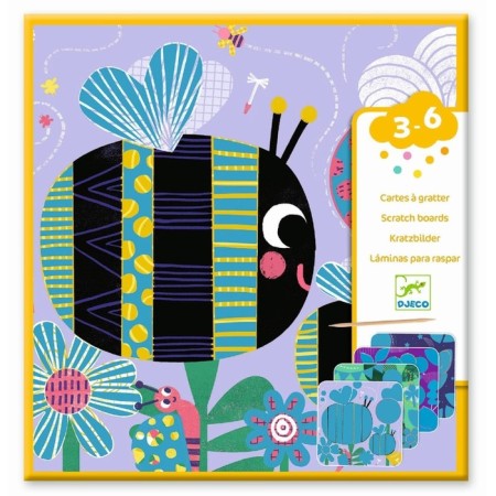 Set for creating paintings by DJeco "insects"