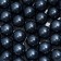Confectionery sprinkling balls 10 mm, black, 50 g