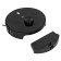 Robot permissor JVC JH-VR520, 24 W, dry and wet cleaning, 0.6/0.4 l, black