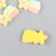 Decor for creativity velvet spraying "Star Smail with Rainbow" 0.6x1.8x2.5 cm