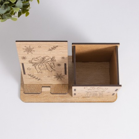 Organizer desktop "Gifts" 18x12.5x9 cm (set of 8 parts)-4