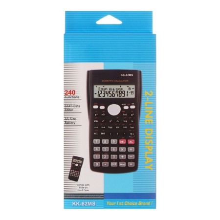 Engineering calculator with a cover cover 10 - discharge KK - 82MS, two -line-9