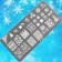 New Year! Stamping disk Metal "Winter Pattern", 12 × 6 cm