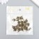 Decor for creativity Metal "Key with Flower" set of 20 pcs bronze 1.1x2.7 cm