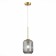 STL LUCE Sus. SL1154.323.01. Gran. 1x60 W, E27, 15.5x15.5x40 cm, brass color