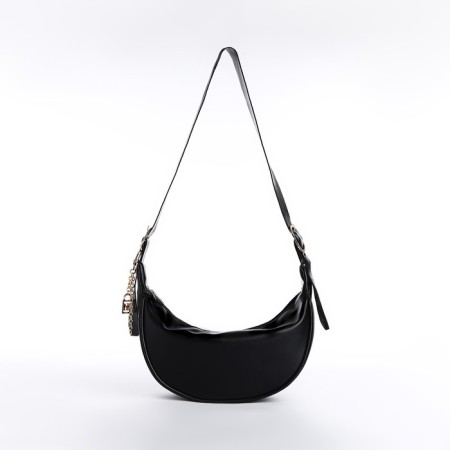 Women's bag of artificial leather Nazamok, 28x15 cm, black-2