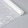 Anti -Spear -shaped rug "pebbles", 45 × 90 cm, the color is transparent