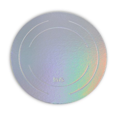 The substrate is reinforced, 22 cm, silver-pearl, 3.2 mm-2