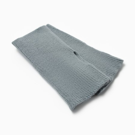 Female mittens minku, sea wave color, 18 cm