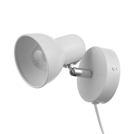 Sconces with the wire "Sevantos" E27 40W white 9x9x14 cm-4