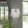 Ariana wall lamp, 60W, E14, 12.5x25x21.5 cm