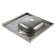 Kitchen sink Trio, invoice, without siphon, 60x60 cm, right, stainless steel 0.4 mm