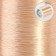 Metallized thread, 91 ± 1 m, beige color