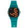Electronic watch watches with silicone strap, moisture -proof