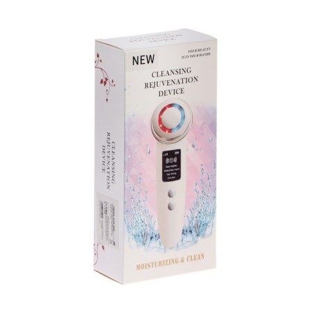 LEM-03 facial cleaning massage, IR-GOGREE, 3 speeds, batteries, 500 mAh, from USB, white-9