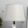 Table lamp "desire" 1x40W E14 white 20x20x33cm
