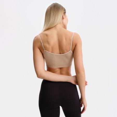 Top female, beige color, size 42-46 (s/m)-3