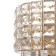 Bra "minora" E14 40W gold 32x20x20cm