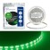 Feron 5 m, IP20, SMD2835, 60 LED/m, 4.8 W/m, 12 V, green glow, green