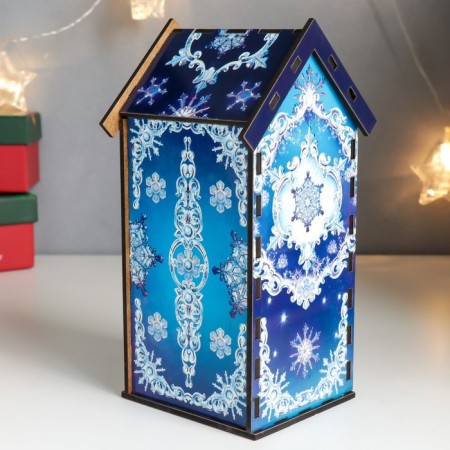 Tea house "Happy New Year" 20x10.5x10 cm-4