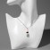 Lipstone "Joy", color in silver, 40 cm
