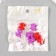Plastic beads "Bows. Red, purple, white and transparent" set of 20 g 1.9x1.6x0.9 cm