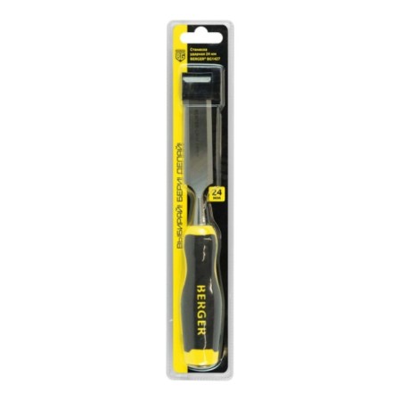 BERGER BG1427 Stammos for wood processing, CRV, two -component handle, 24 mm-3