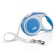 Roulette Flexi New Line Comfort L (up to 50 kg) tape, 8 m gray/blue
