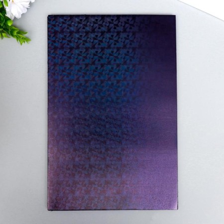 Foamiran hologram "Black" 1.8 mm set 5 sheets 20x30 cm-3
