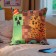 Decorative pillow "Pixels"
