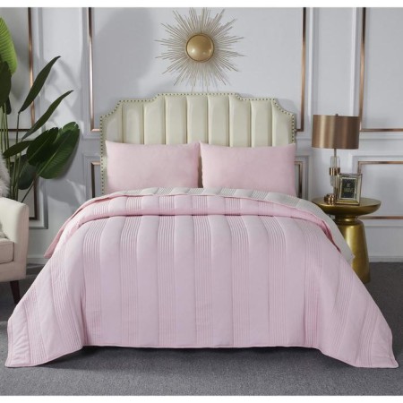 A set with a cabinet "Salome", size 160x220 cm, 50x70 cm, color ash rose